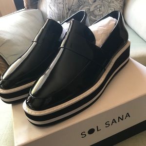 NWT! Sol Sana Wedge Loafers